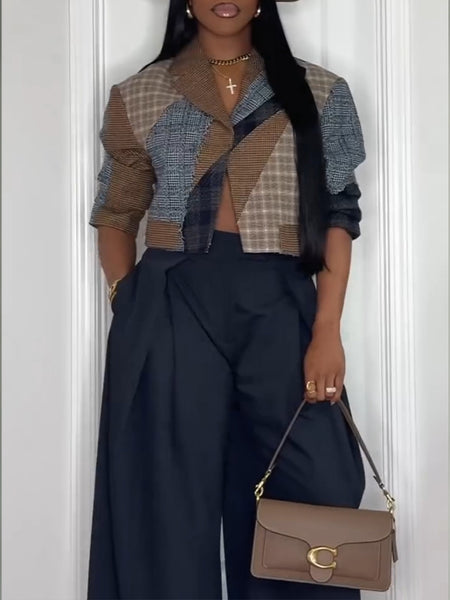 Patchwork Blazer