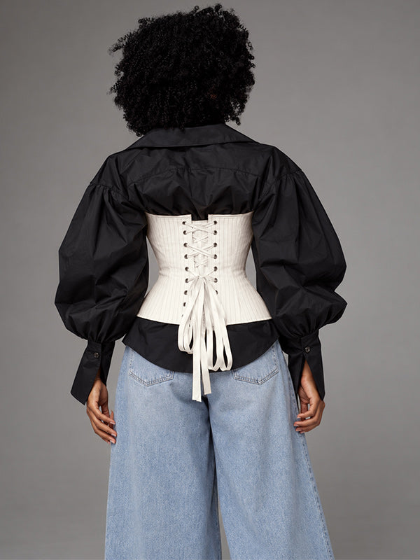 Stripe Corset Top