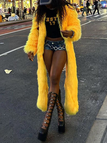 Faux Fur Jacket