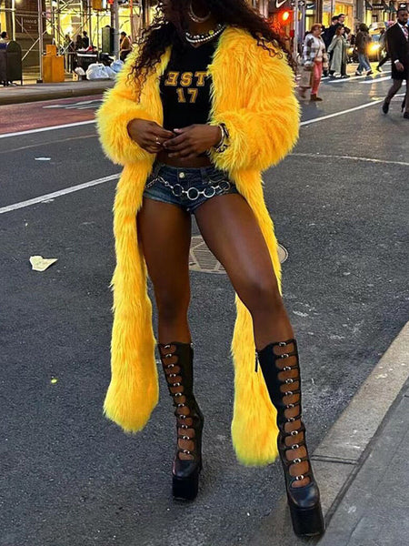 Faux Fur Jacket