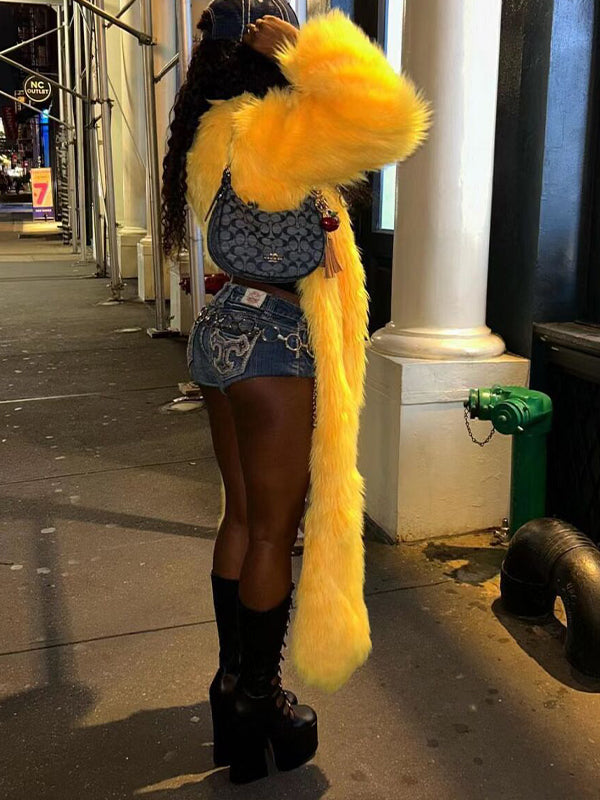 Faux Fur Jacket