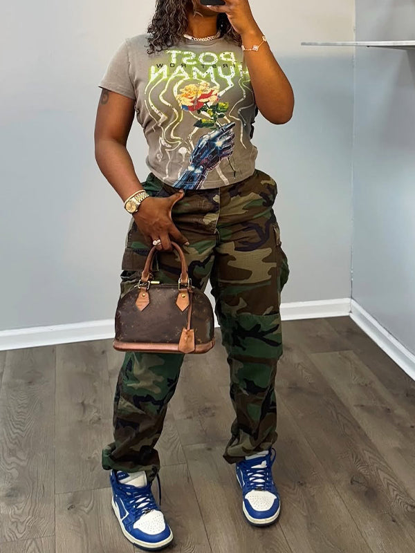 Camo Cargo Pants