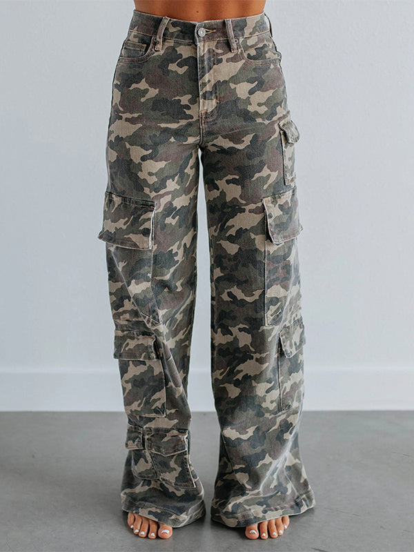 Camo Cargo Jeans