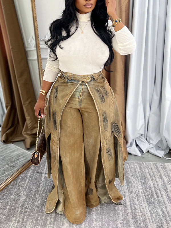 Vintage Overlap Jeans