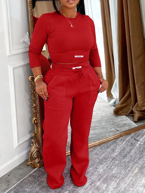 Logo Top & Pants Set