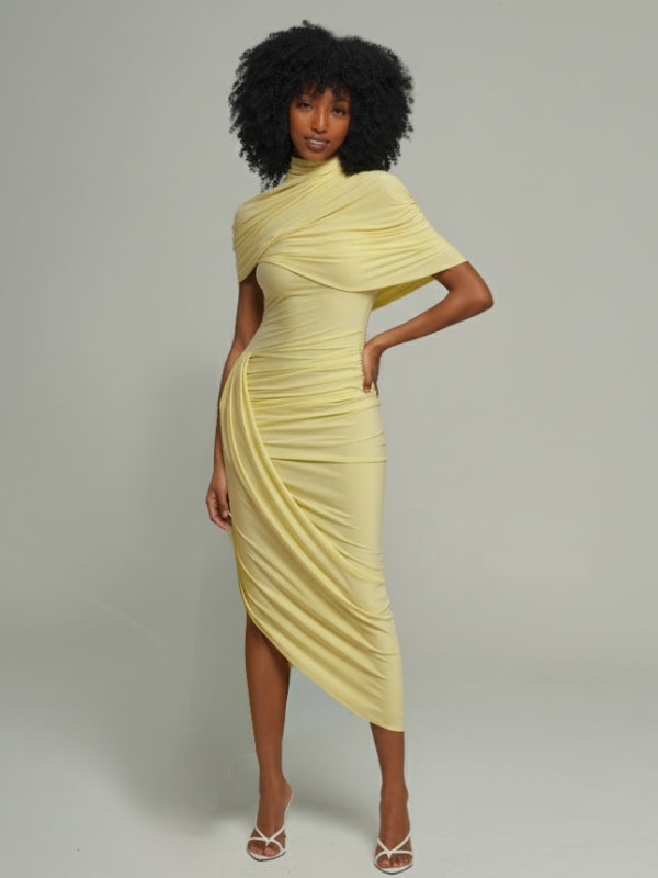 Ruched Bodycon Dress
