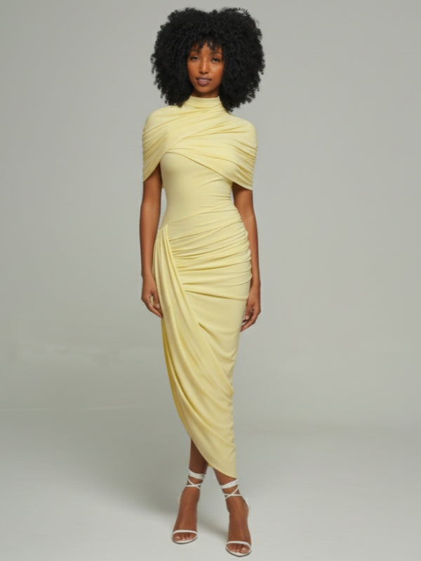 Ruched Bodycon Dress