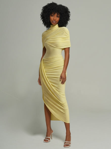 Ruched Bodycon Dress