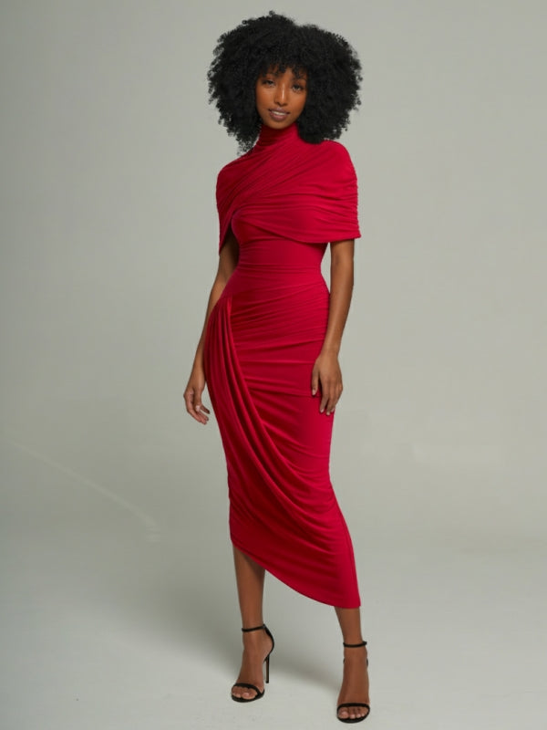 Ruched Bodycon Dress