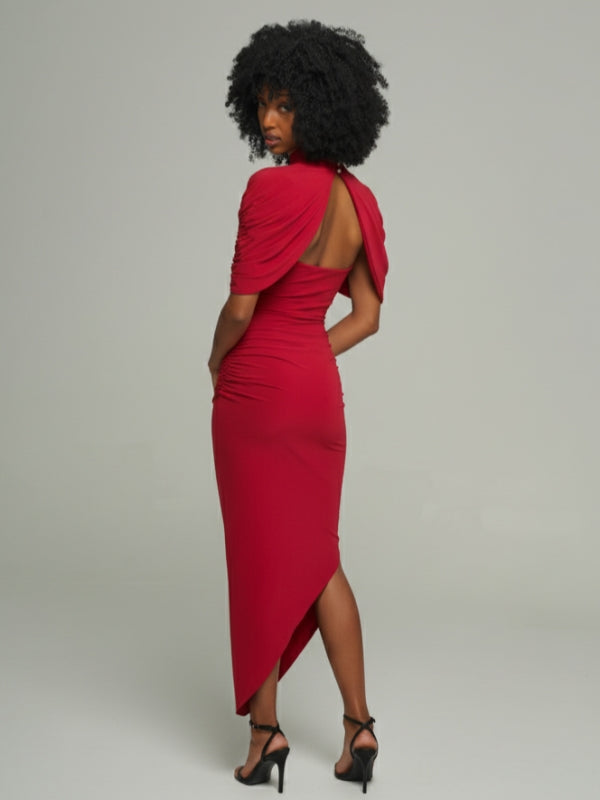 Ruched Bodycon Dress