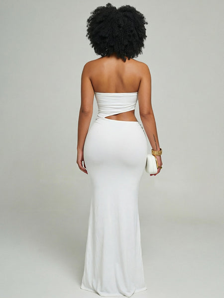 Strapless Cutout Dress