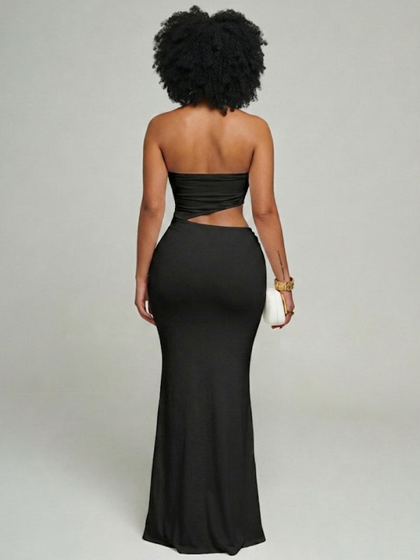 Strapless Cutout Dress