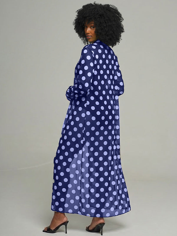 Dot Bodysuit & Cover-up Set