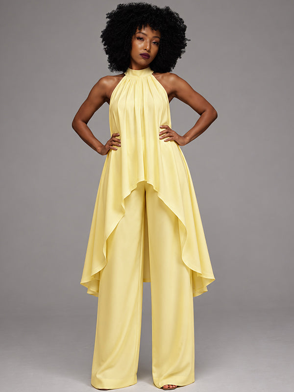 Sleeveless Tunic Top & Pants Set