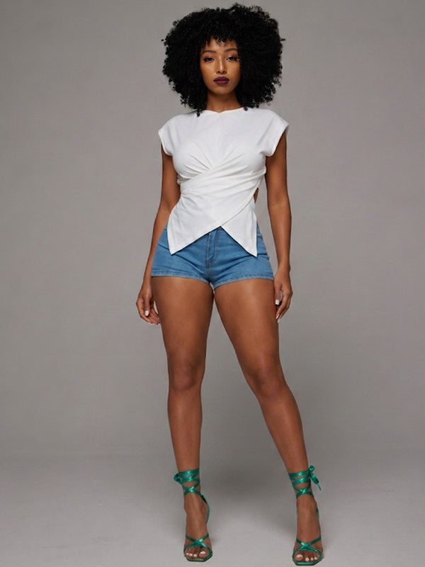 Solid Tied Tank Top