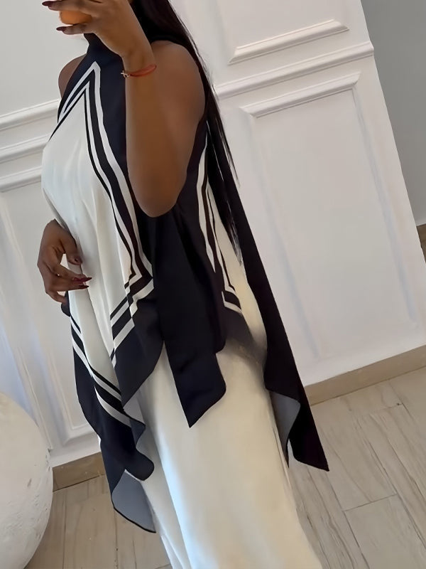 Contrast Tank Top & Pants Set