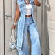  Light Wash Blue