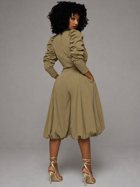 Wide-Leg Capri Pants