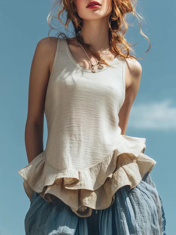 Ruffle Tank Top