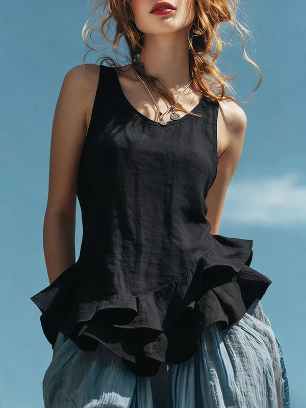 Ruffle Tank Top