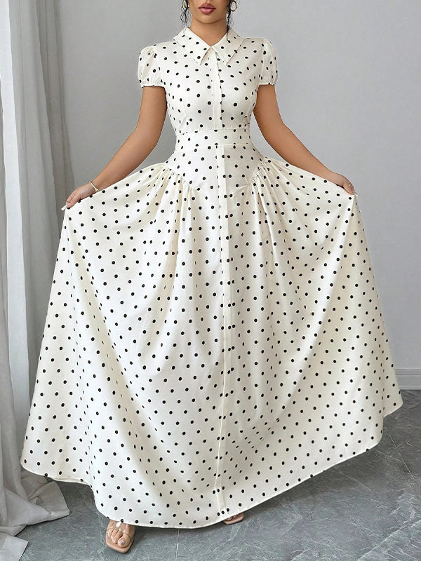 Dot Shirt Dress