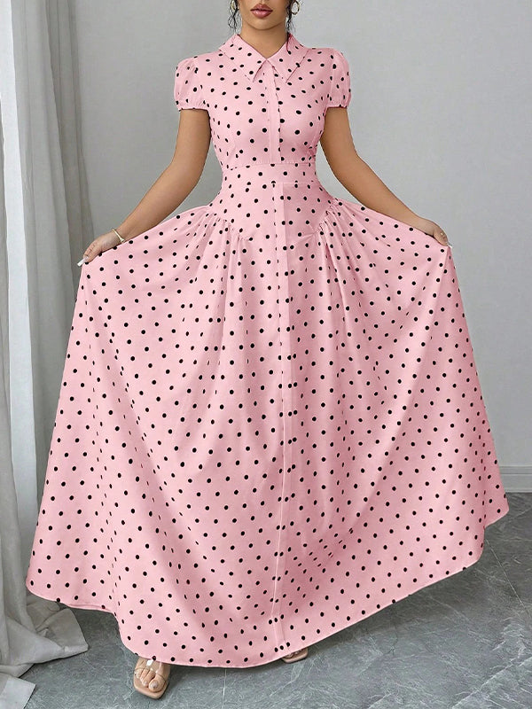 Dot Shirt Dress