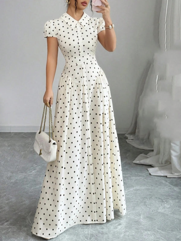 Dot Shirt Dress