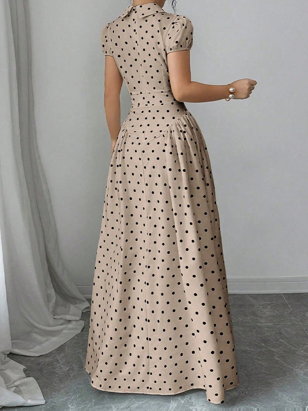 Dot Shirt Dress