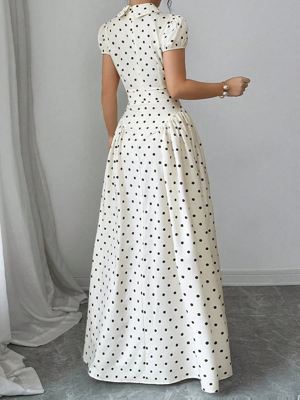 Dot Shirt Dress