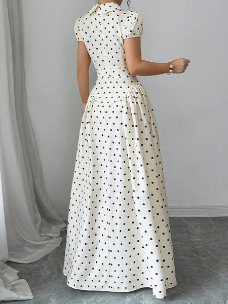 Dot Shirt Dress