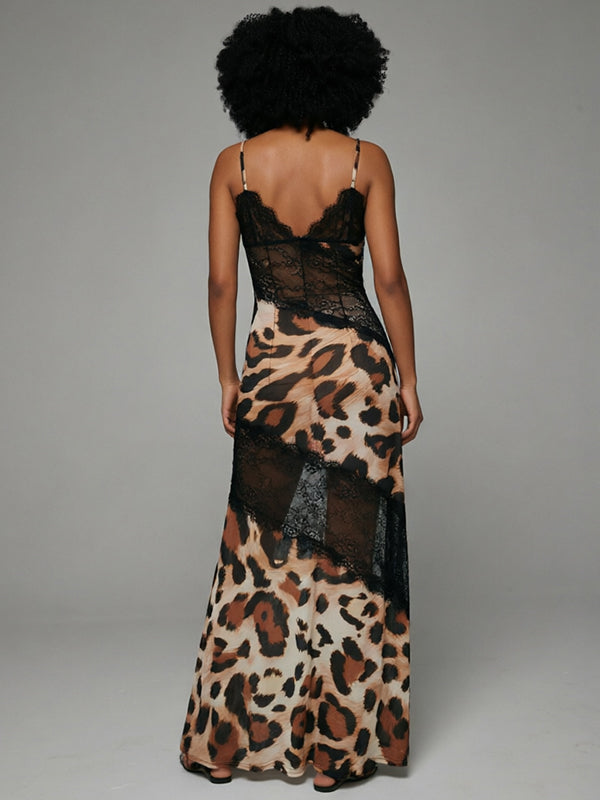 Lace Combo Cami Dress