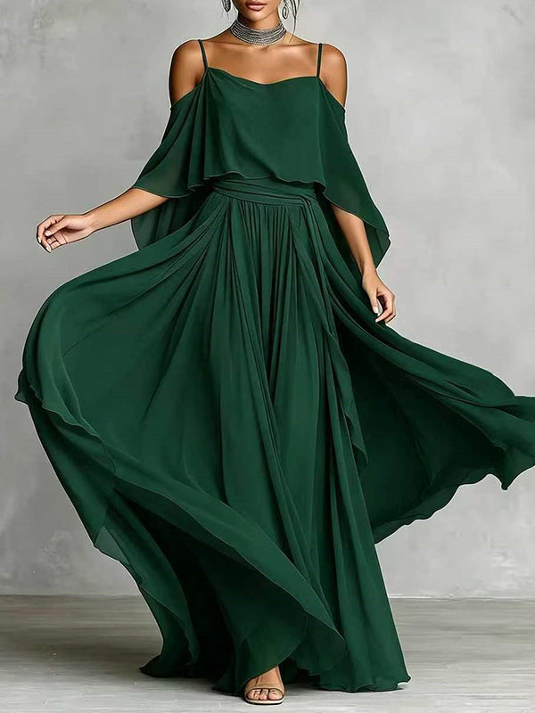 Solid Cami Maxi Dress