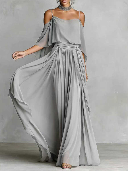 Solid Cami Maxi Dress