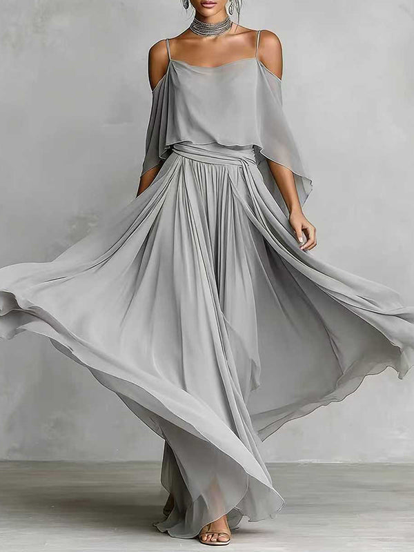 Solid Cami Maxi Dress