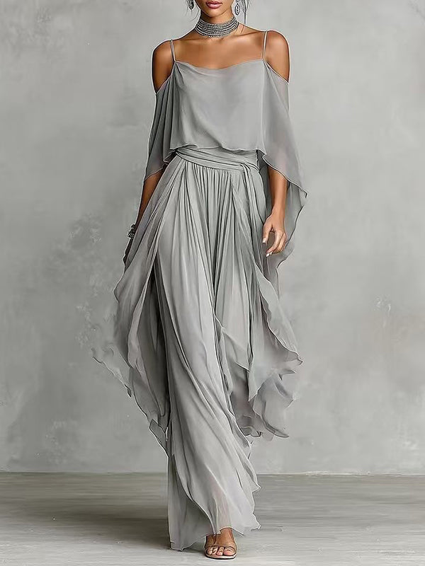 Solid Cami Maxi Dress
