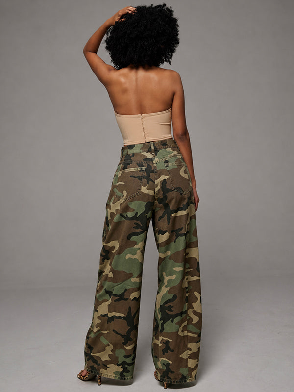 Eyelet Camo Pants