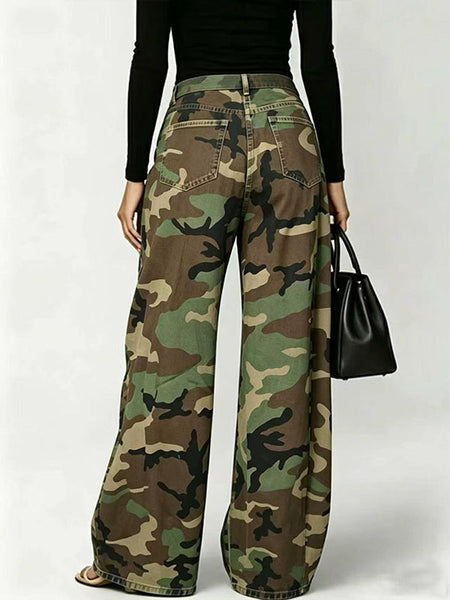 Eyelet Camo Pants