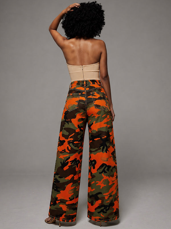 Eyelet Camo Pants