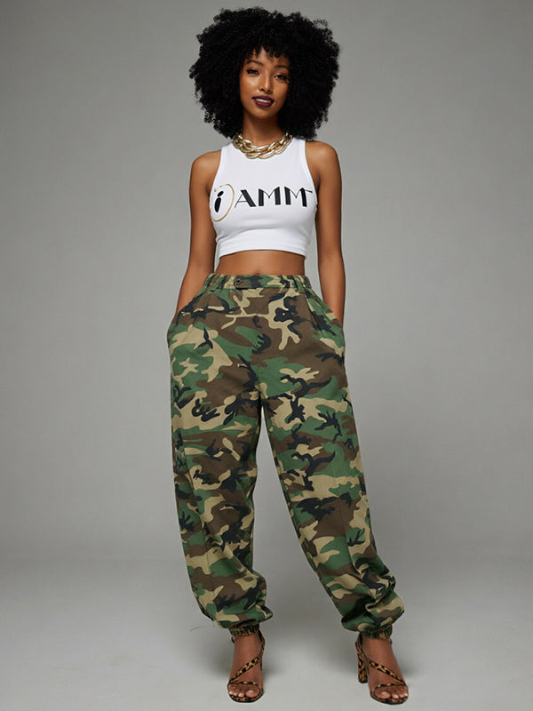 Camo Jogger Pants