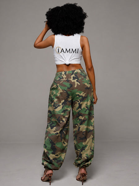 Camo Jogger Pants