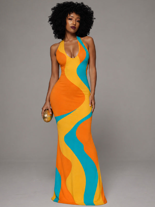 Printed Wide-Leg Sleeveless Jumpsuit – HAUS SAVAGE