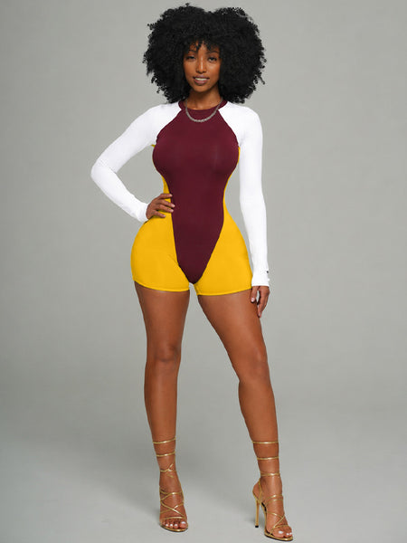 Three Tone Romper