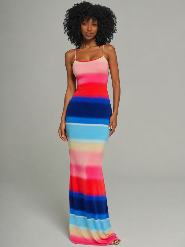 Colorblock Cami Dress