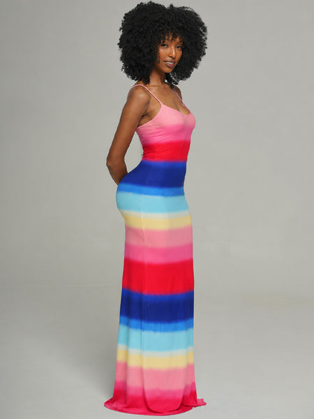 Colorblock Cami Dress