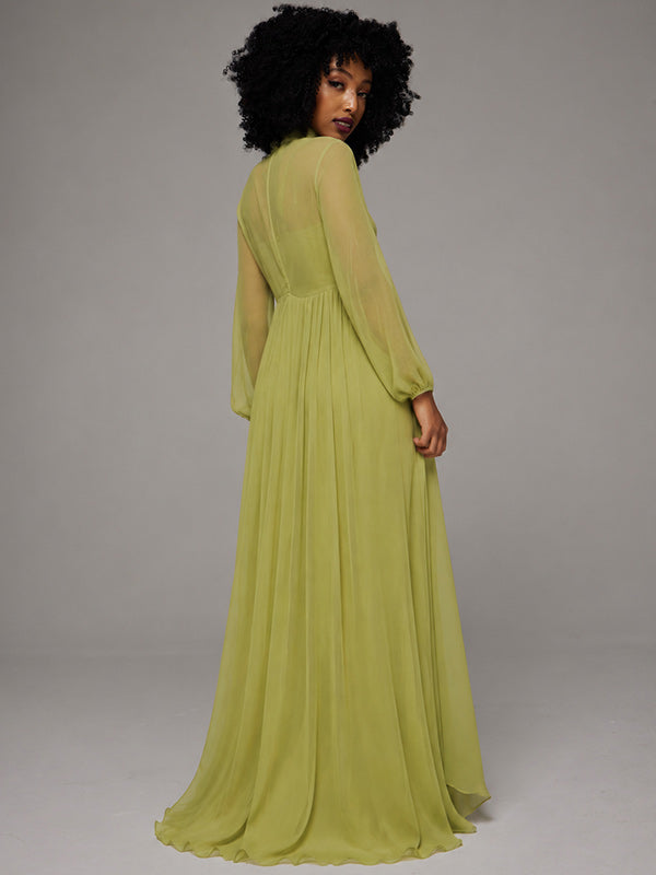 Solid Button-Front Shirt Dress