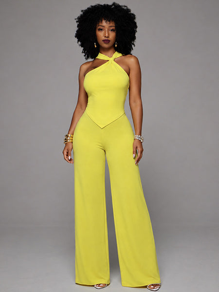 Twisted Tank Top & Pants Set