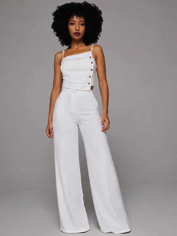 Ruched Cami Top & Pants Set