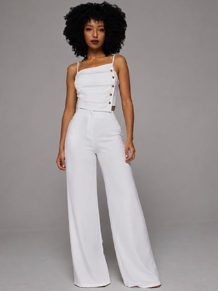 Ruched Cami Top & Pants Set