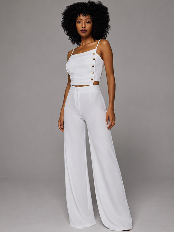 Ruched Cami Top & Pants Set