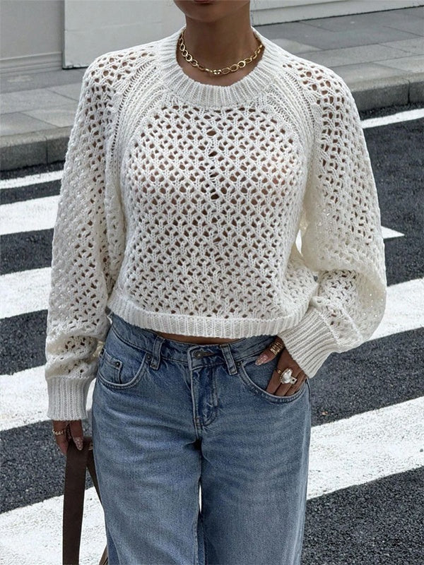 Open-Back Tied Sweater